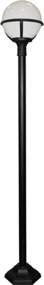 Produktbild von Elstead Glenbeigh Außen-Stehleuchte E27 181cm Schwarz IP44 Anti-Meerwasser