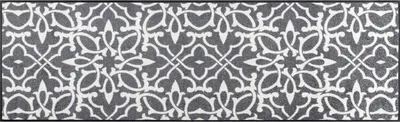 Produktbild von wash+dry Decorada, Dekorative Fußmatte, Drinnen, Rechteckig, Schwarz, Grau, Abbildung, 600 mm