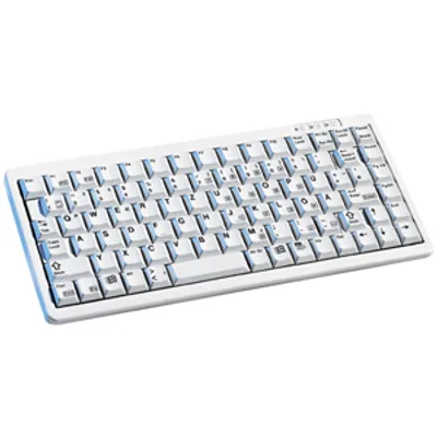 Produktbild von CHERRY Compact-Keyboard G84-4100 - Tastatur - USB - Deutsch - Hellgrau