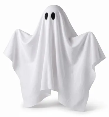 Produktbild von Halloween Hänge-Geister mit LED-Licht – leuchtende Geister-Deko für Innen & Außen, Veranda, Garten, gruselig & niedlich - Farbe: Weiß ohne Licht