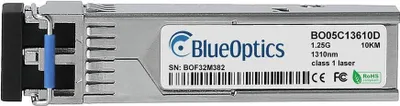 Zdjęcie produktu dla Cisco 15327-SFP-LC-LX BlueOptics© BO05C13610D Transceiver SFP, LC-Duplex, 1000BASE-LX, światłowód jednomodowy, 1310nm, 10KM, DDM, 0°C/+70°C (15327-SFP-LC-LX-BO)