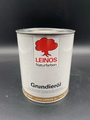 Produktbild von LEINOS Grundieröl 0,75 l – Grundierung für Holz innen, farblos, offenporig