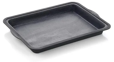 Auflaufform, Silikon, schwarz, 36x26x4 cm, ofenfest