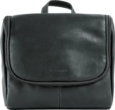 Produktbild von HAROLD'S Leder Kulturbeutel Country Toilet Bag Black schwarz