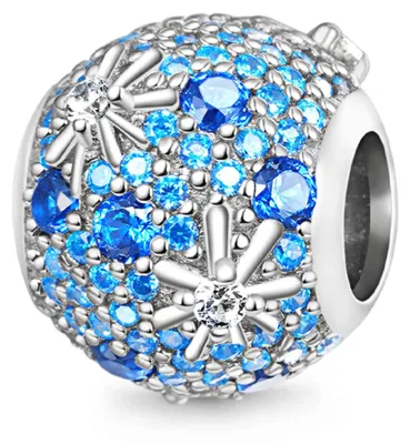 Produktbild von Gnoce Charm Feuerwerk GYC036 Silber