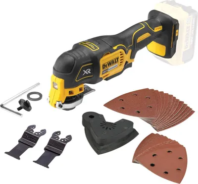 Image de Outil multi-cutter oscillant 18V DEWALT DCS355N-XJ Brushless (vendu sans batterie)
