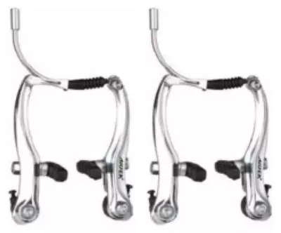 Produktbild von Bremse V-Brake Satz VR + HR silber 110 mm mit Anbauteilen