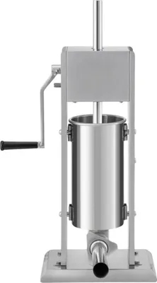 Obrázek produktu pro Plnička na klobásy 5L PRO – ruční plnička na klobásy – 4 nerezové plnicí trubky – pro salámy, hotdogy a klobásy