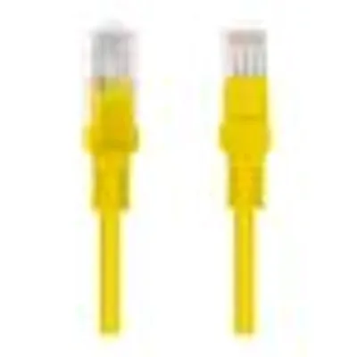 Zdjęcie produktu dla Lanberg PCU5-10CC-1000-Y, 10 m, Cat5e, U/UTP (UTP), RJ-45, RJ-45, Żółty