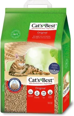 Produktbild von Cat's Best Original Katzenstreu  20l (8,6kg)