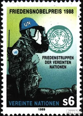 Produktbild von Briefmarken UNO - Wien 1989 Mi 91 (kompl.Ausg.) gestempelt Friedenstruppen