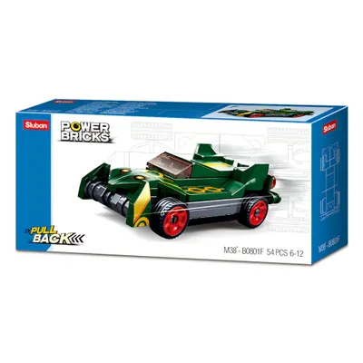 Zdjęcie produktu dla Sluban Samochód nakręcany Drifting Green