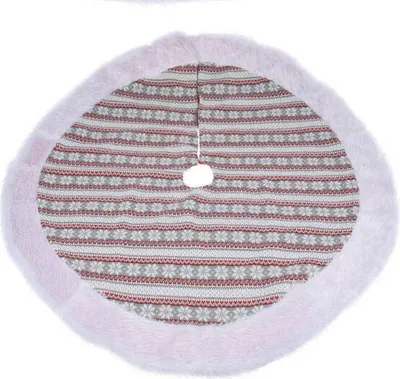 Obrázek produktu pro Koberec pod stromeček SKIRT KNITTED, Ø 100 cm