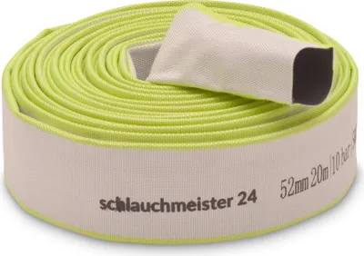 Produktbild von Ø 2 Zoll - 52 mm, 20 Meter Industrieschlauch | Bauschlauch | Flachschlauch