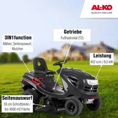 Produktbild von AL-KO Benzin-Rasentraktor Easy 15-93.2 HDS-A