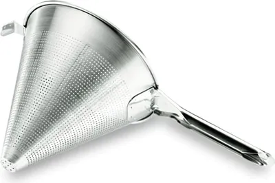 Chinesisches Sieb 22 cm, Edelstahl, Silber