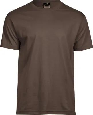 Produktbild von Tee Jays 8000 | Soft Herren T-Shirt - Waschbar bis 60 °C - Farbe: Chocolate - Größe: XXL
