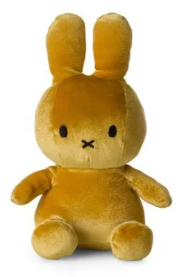 Obrázok produktu pre Miffy zamatová plyšová figúrka (23 cm) plyšová hračka mäkká hračka králik plyšová hračka okrová