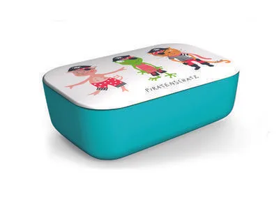 Produktbild von Brotdose für Kinder mit Piratenschatz Motiv