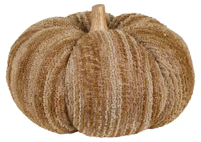 Produktbild von Clayre & Eef Dekoration Kürbis Ø 25x16 cm Braun Polyester