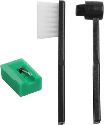 Produktbild von Famanu Ersatznadel für Plattenspieler - Ovale Nadelspitze, 69 x 51 x 16 cm, Grün Schwarz