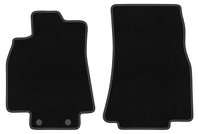 Immagine prodotto di Tappetini anteriori in moquette per Mercedes A- Klasa W169 2004-2012 (hatchback) – 2 pezzi, neri, su misura – Wielganizator BASIC