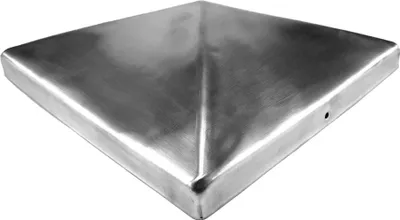 Produktbild von Pfostenkappe Edelstahl 201 mm Kappe für Pfosten 20x20 cm V2A
