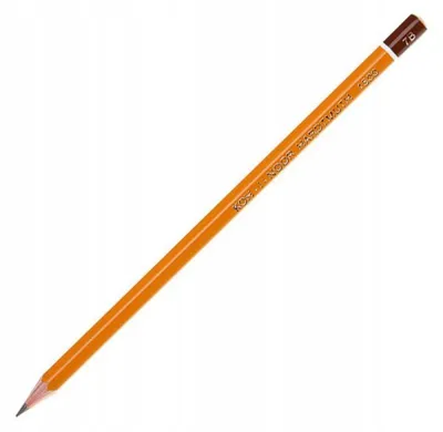 Produktbild von Koh-I-Noor 1500 Graphitstift 7B Zeichenstift 12er Set