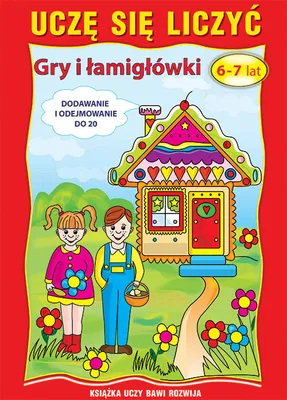 Zdjęcie produktu dla Uczę się liczyć Gry i łamigłówki 6-7 lat - Beata Guzowska (Buch auf Polnisch)