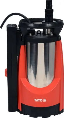 Immagine prodotto di Pompa sommergibile per acque reflue 750W, 11000 l/h, Inox, con interruttore a galleggiante