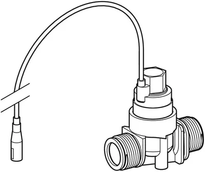 Produktbild von Geberit Magnetventil passend zu Flushcontrol 500/500N