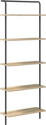 Obrázok produktu pre vidaXL Regál Sonoma dub 60 x 24 x 168 cm Materiál na báze dreva