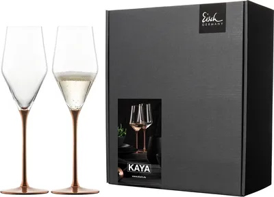 Produktbild von EISCH 2 Champagnergläser 518/7 Moussierp.i.GK Festivity KAYA 77351869