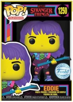 Obrázek produktu pro Funko POP TV: Stranger Things S4 - Eddie w/guitar (BLKLT)