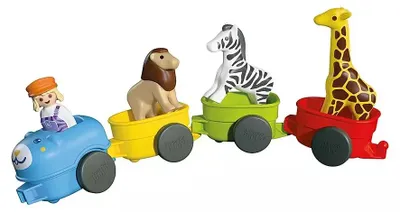 Immagine prodotto di PLAYMOBIL JUNIOR: Treno degli animali
