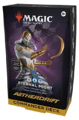 Produktbild von Magic: The Gathering Commander: Aetherdrift: Eternal Might Commander Deck