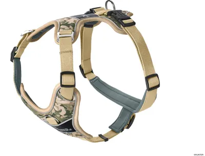 Produktbild von HUNTER Geschirr Divo Camouflage S-M, beige