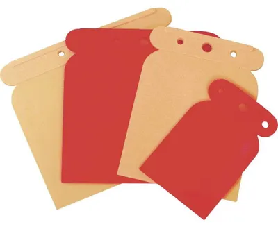 Immagine prodotto di Spatola per stucco set - 4 pezzi - 5 cm, 7,5 cm, 10 cm e 12 cm - Flessibile