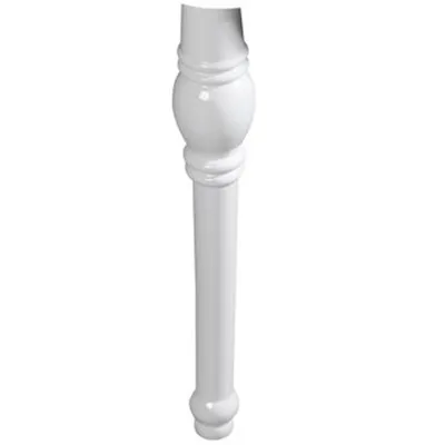Immagine prodotto di Piedi in Vetroceramica RETRO per lavabo 105001, piatti, 1 pezzo, bianco