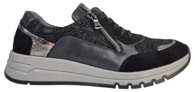 Immagine prodotto di Scarpe stringate Waldläufer modello H-April, colore nero, taglia 39