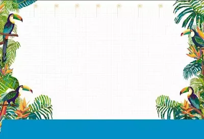 Immagine prodotto di Tappetino da tavolo tropicale