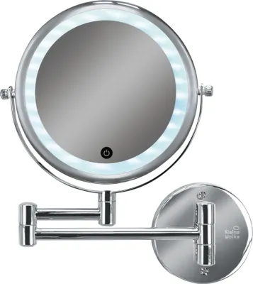 Produktbild von Kleine Wolke LED-Kosmetikspiegel LUMI MIRROR Silberfarben