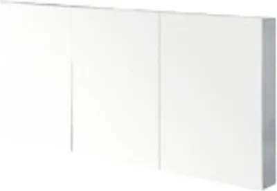 Obrázok produktu pre Zrkadlová skrinka bez osvetlenia Sanox Frozten 140 x 13 x 65 cm čierny dub s 3 dvierkami