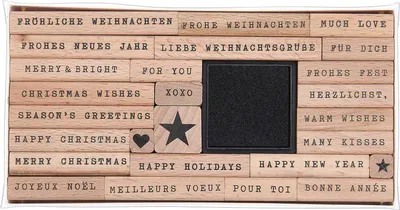 Produktbild von Stempelset Merry Christmas, Handwriting100%, 26 Stempel