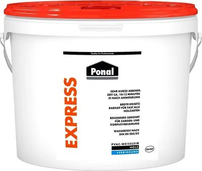 Produktbild von Holzleim Express 10kg EN 204: D1,D2 Eimer PONAL
