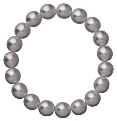 Produktbild von Elegantes Perlenarmband 56010.3 grau