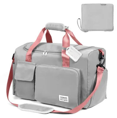 Immagine prodotto di Borsa sportiva con scomparto per scarpe, impermeabile, ideale per l'attività fisica