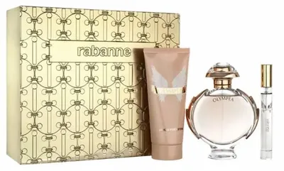 Obrázok produktu pre Paco Rabanne Olympea Eau De Parfum Spray 80ml Set 3 Item