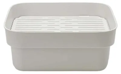 Produktbild von Brabantia 302688, Rechteckig, Grau, 374 mm, 344 mm, 161 mm