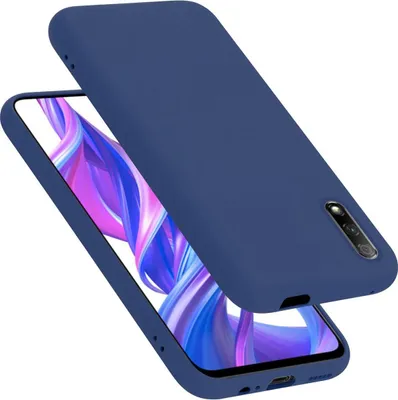 Zdjęcie produktu dla Etui ochronne Cadorabo do Huawei Y9S w kolorze niebieskim Etui na telefon komórkowy Pokrowiec TPU Etui